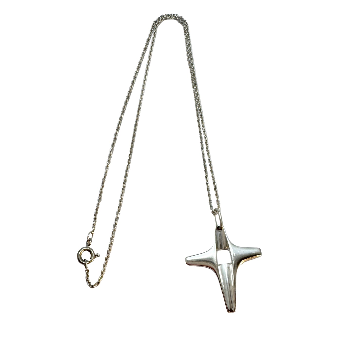 Georg Jensen, Denmark. Vintage Sterling Silver Pendant Necklace. Design no 179.