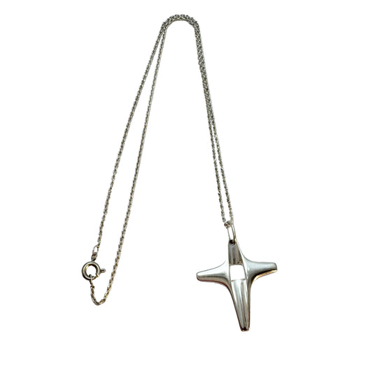 Georg Jensen, Denmark. Vintage Sterling Silver Pendant Necklace. Design no 179.