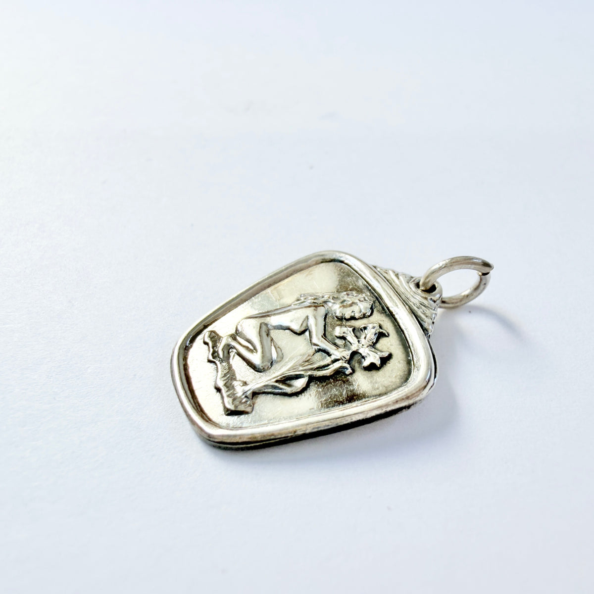 Alton, Sweden year 1960. Vintage Zodiac Virgo Charm Pendant.