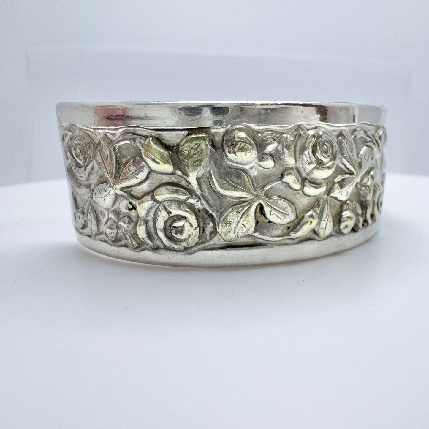 Brandimarte di Guscelli & Passeri, Italy. Vintage Sterling Cuff Bracelet.