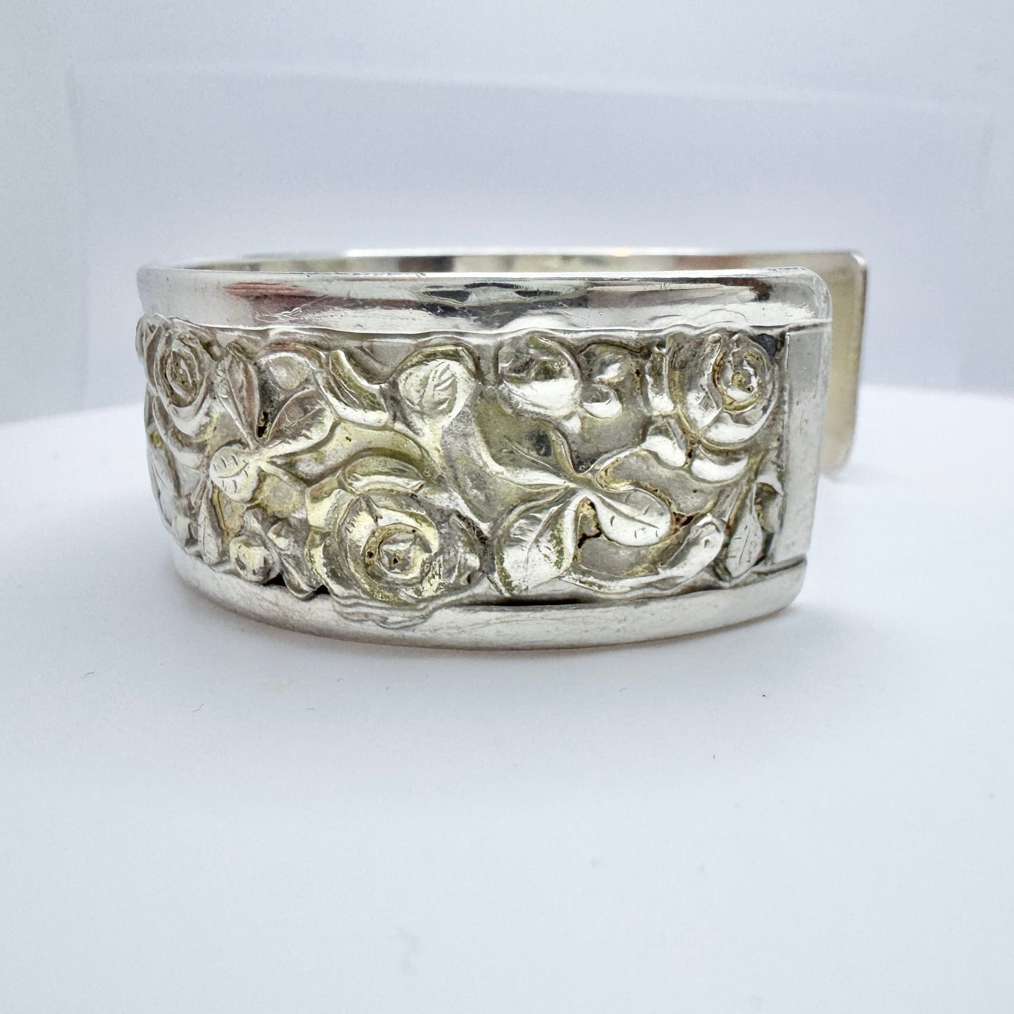 Brandimarte di Guscelli & Passeri, Italy. Vintage Sterling Cuff Bracelet.
