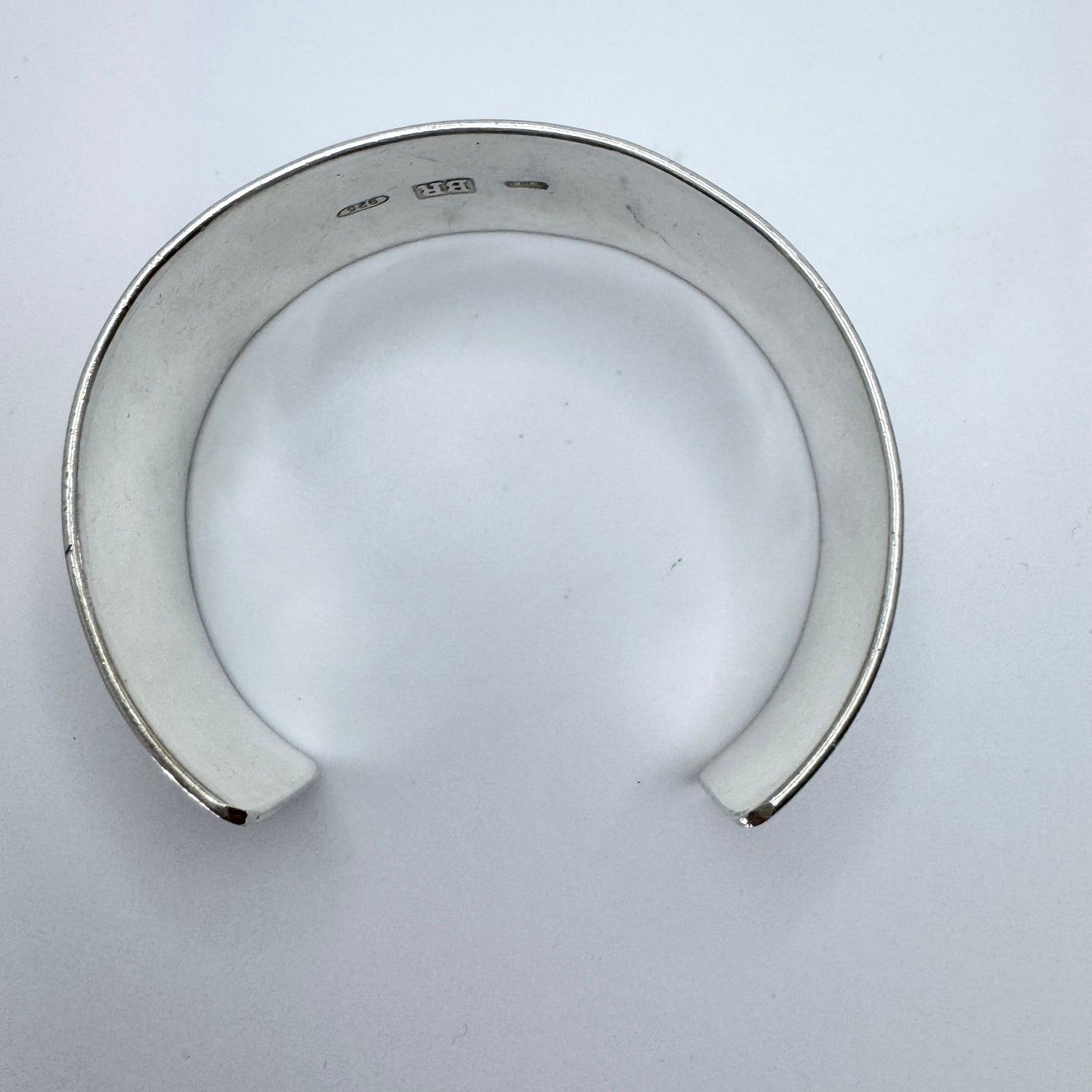 Brandimarte di Guscelli & Passeri, Italy. Vintage Sterling Cuff Bracelet.