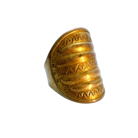 Kalevala Koru, Finland. Vintage Viking Copy Unisex Bronze Ring