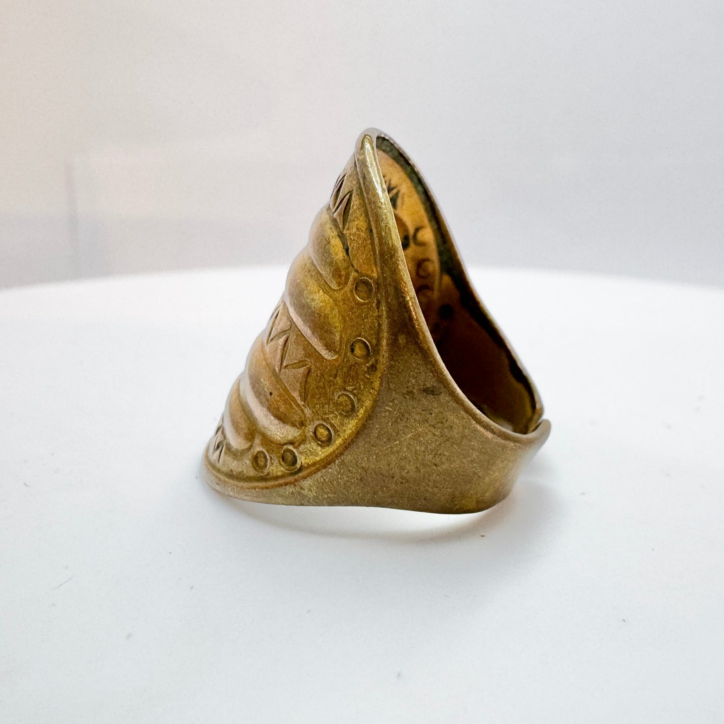 Kalevala Koru, Finland. Vintage Viking Copy Unisex Bronze Ring