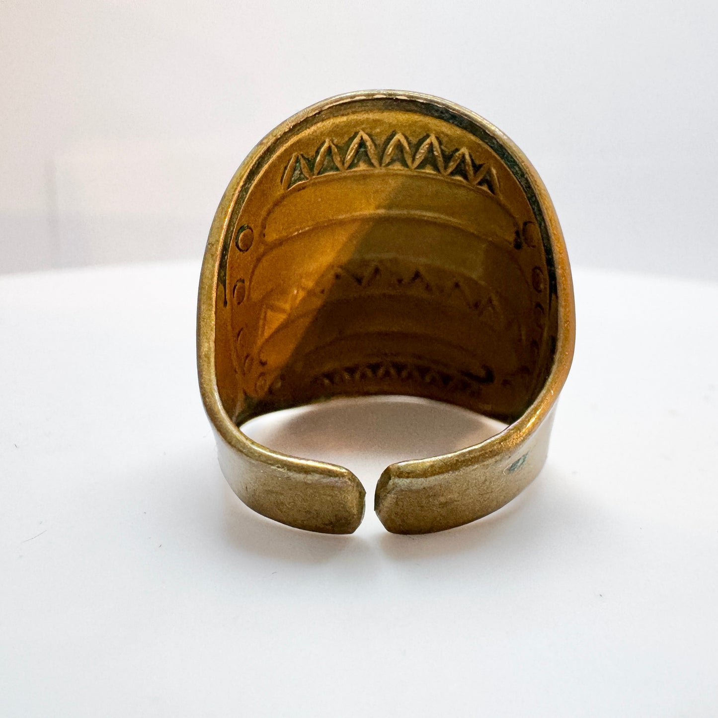 Kalevala Koru, Finland. Vintage Viking Copy Unisex Bronze Ring