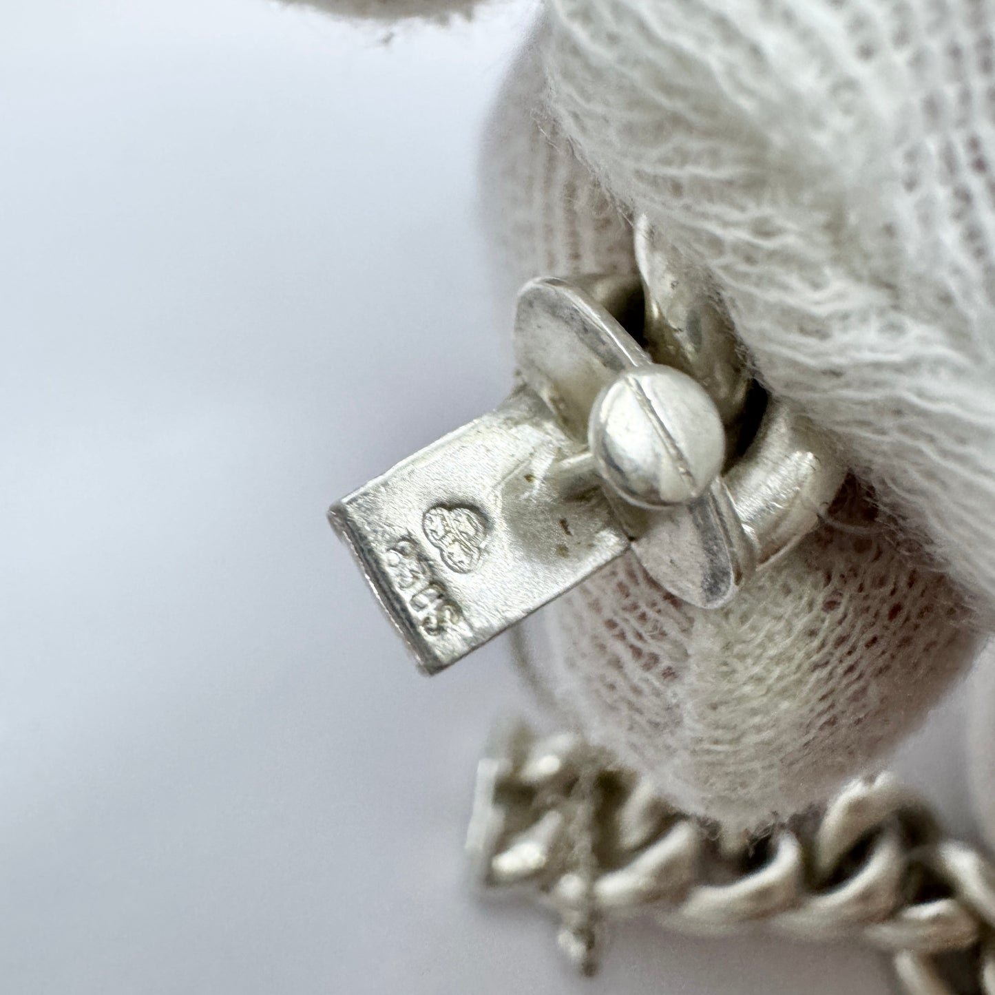 Sweden c 1930s. Vintage Silver Bracelet.