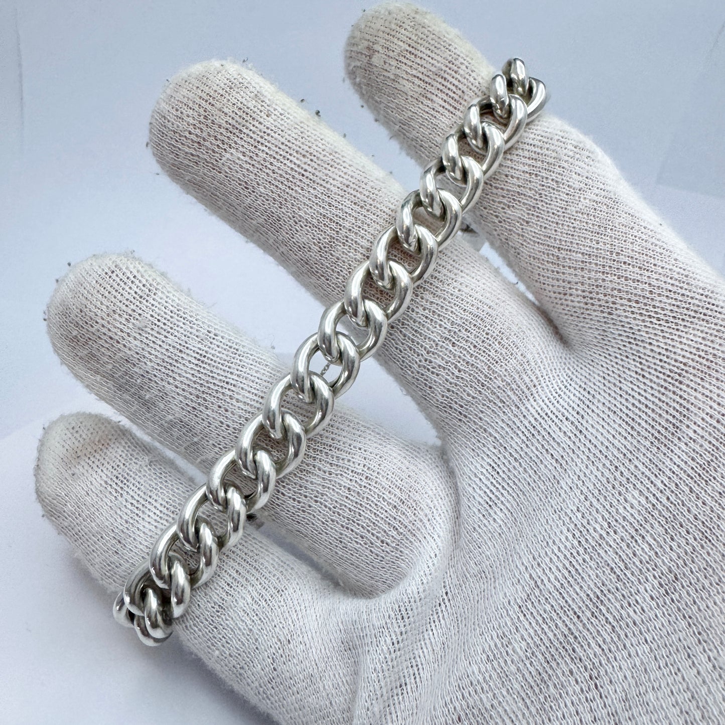 Sweden c 1930s. Vintage Silver Bracelet.