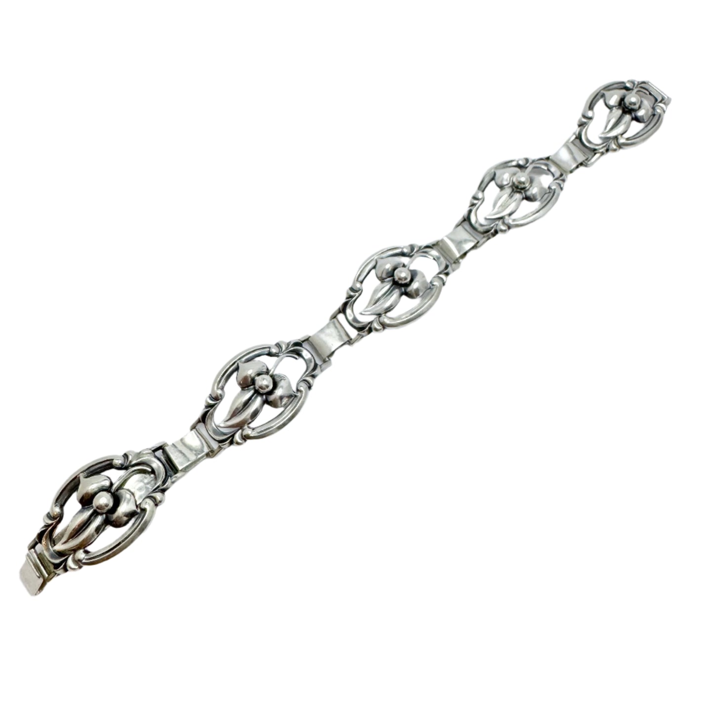 G Dahlgren, Sweden 1954. Vintage Sterling Silver Bracelet.