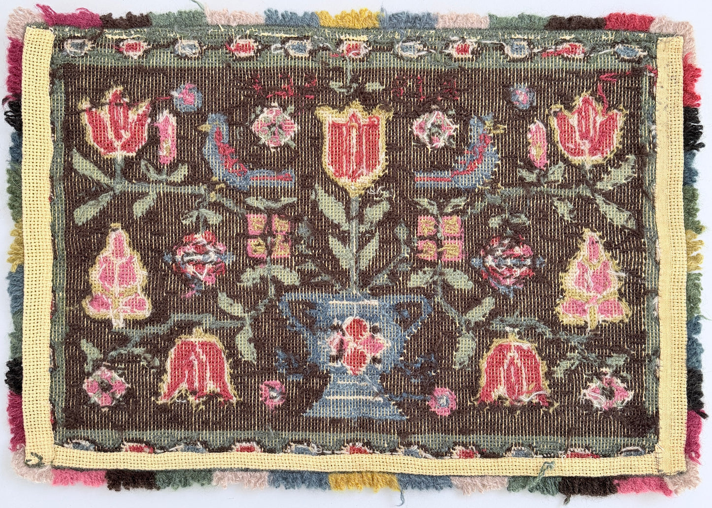 Sweden 1956. Vintage Wool Wall Hanging Tapestry