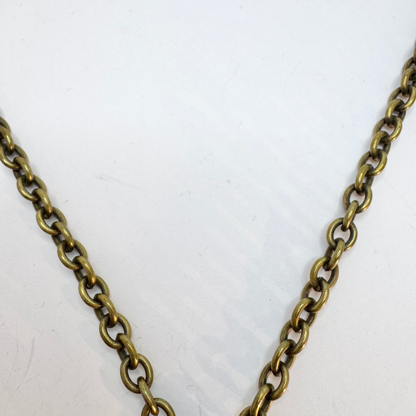 Kalevala Koru, Finland. Very Large Vintage Bronze Pendant Necklace. God's Horses.