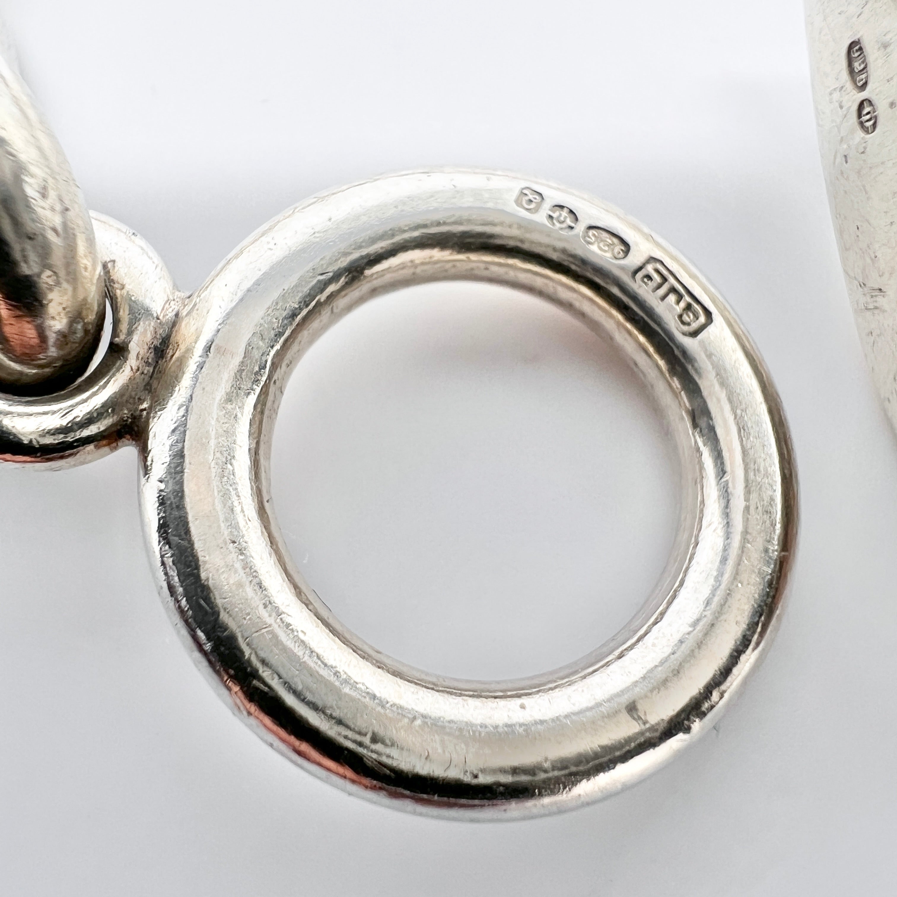 ジョージ ジェンセン、デンマーク。ヴィンテージ分厚いスターリング