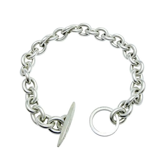 Michelsen, Sweden 1961. Vintage Sterling Silver Chain Bracelet