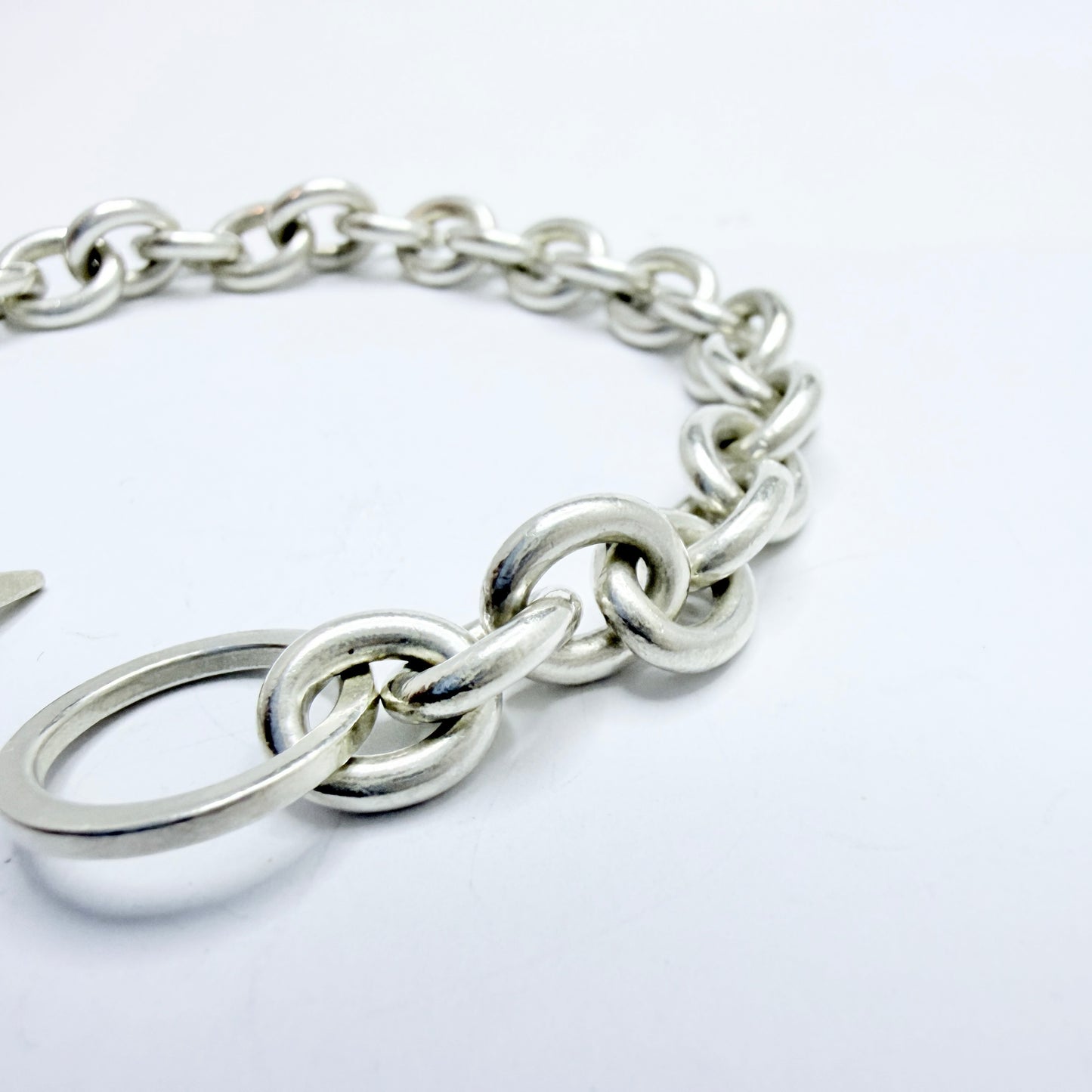 Michelsen, Sweden 1961. Vintage Sterling Silver Chain Bracelet