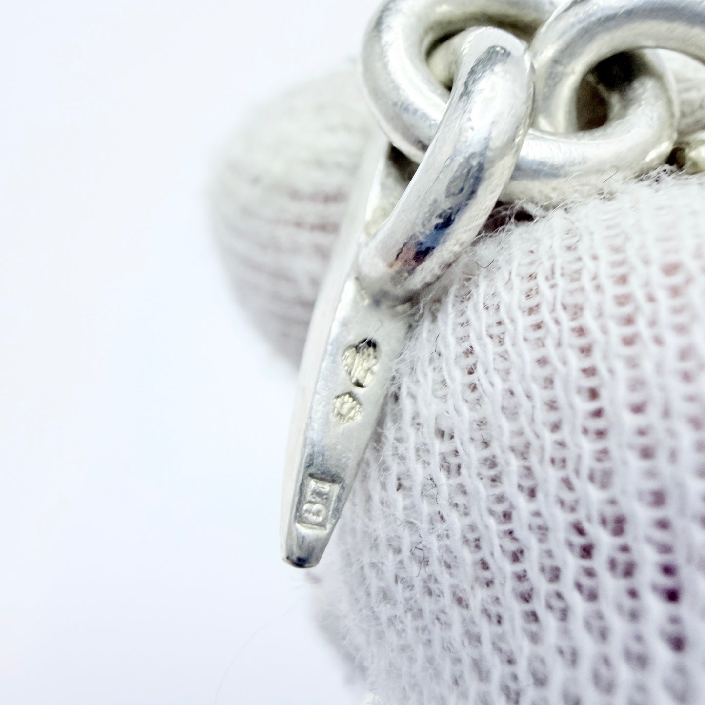 Michelsen, Sweden 1961. Vintage Sterling Silver Chain Bracelet