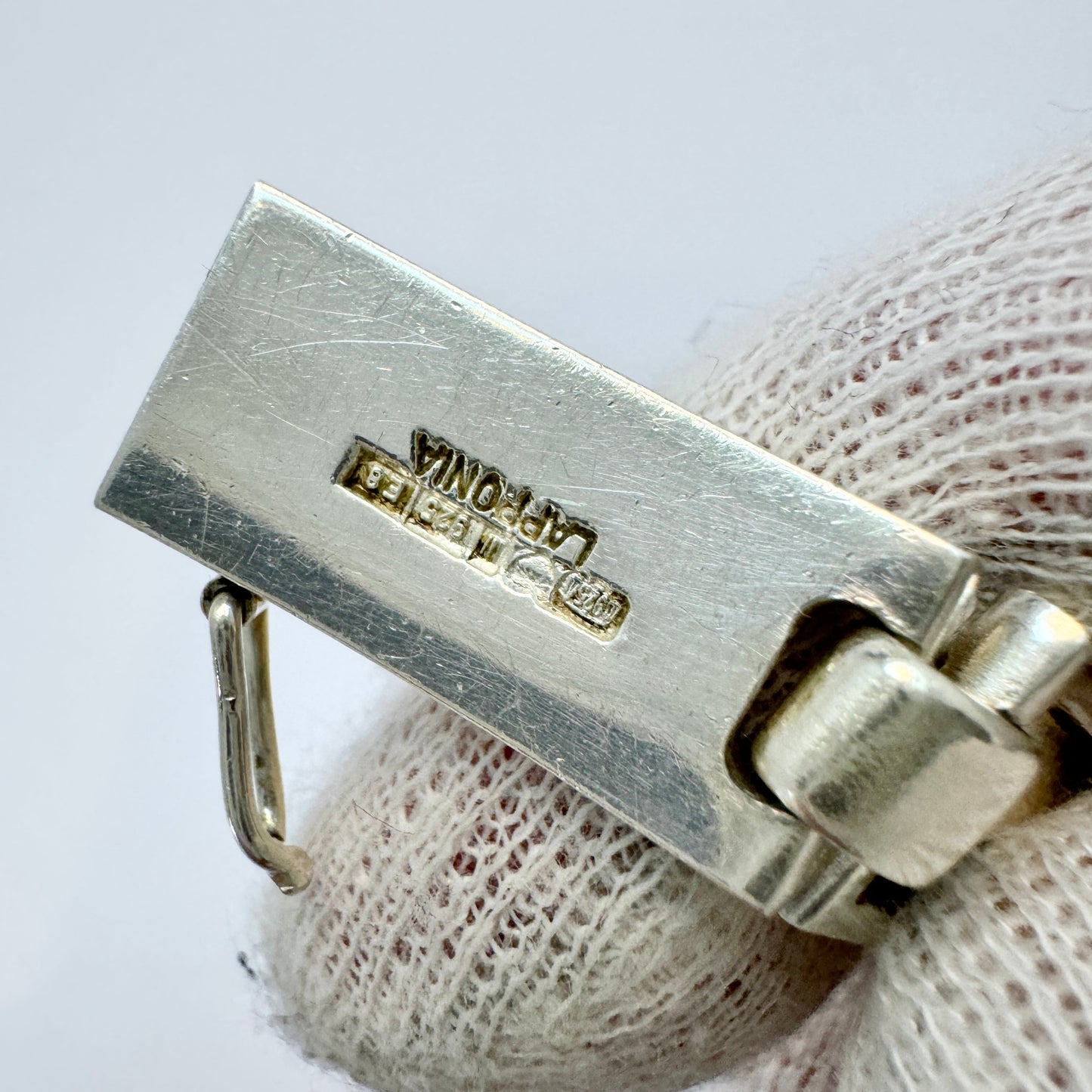 Björn Weckström for Lapponia, Finland 1982. Vintage Sterling Silver Bracelet. Design: Crisium.