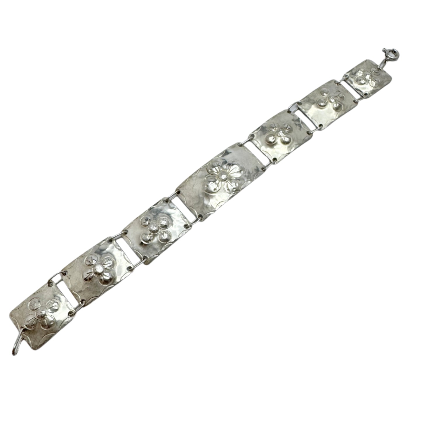 Hedberg, Arvidsjaur, Sweden 1930-40s. Vintage Solid Silver Bracelet.