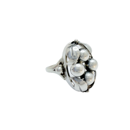 Asa-Silver Tage Linde, Sweden 1951. Vintage Solid Silver Ring