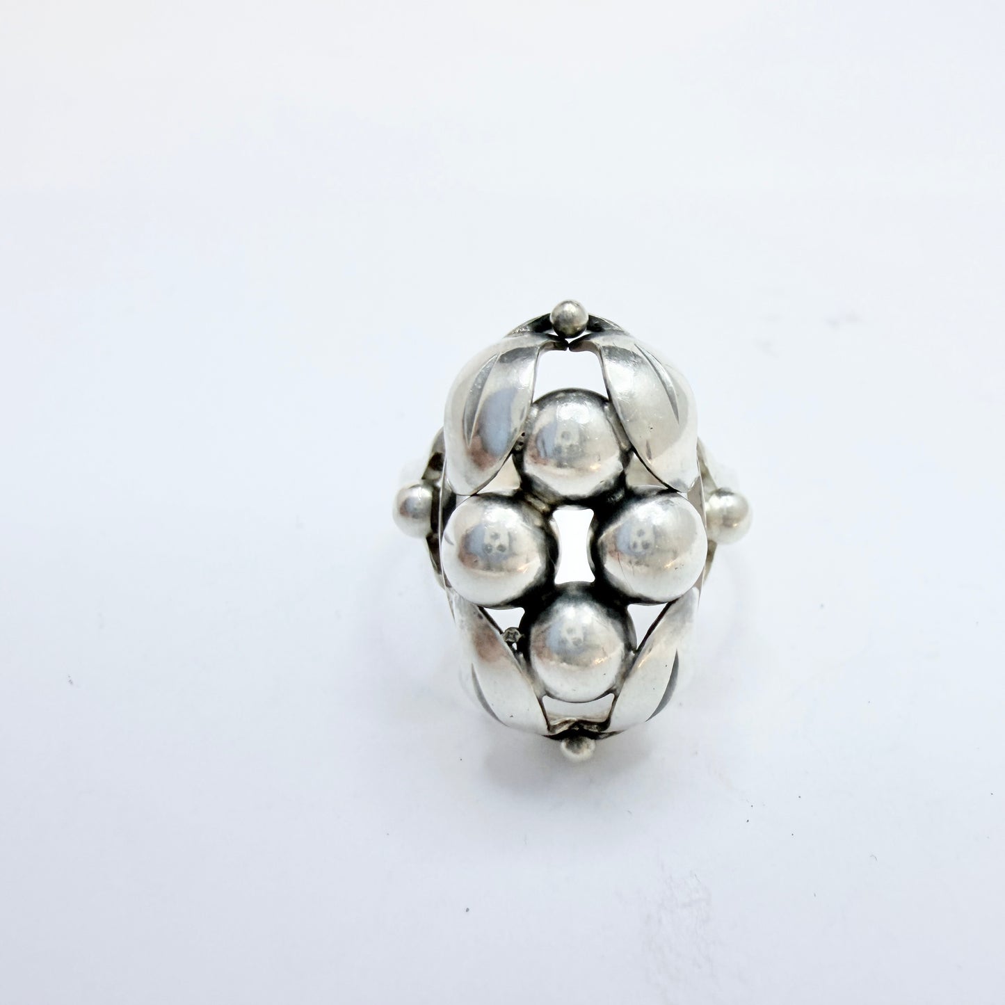 Asa-Silver Tage Linde, Sweden 1951. Vintage Solid Silver Ring