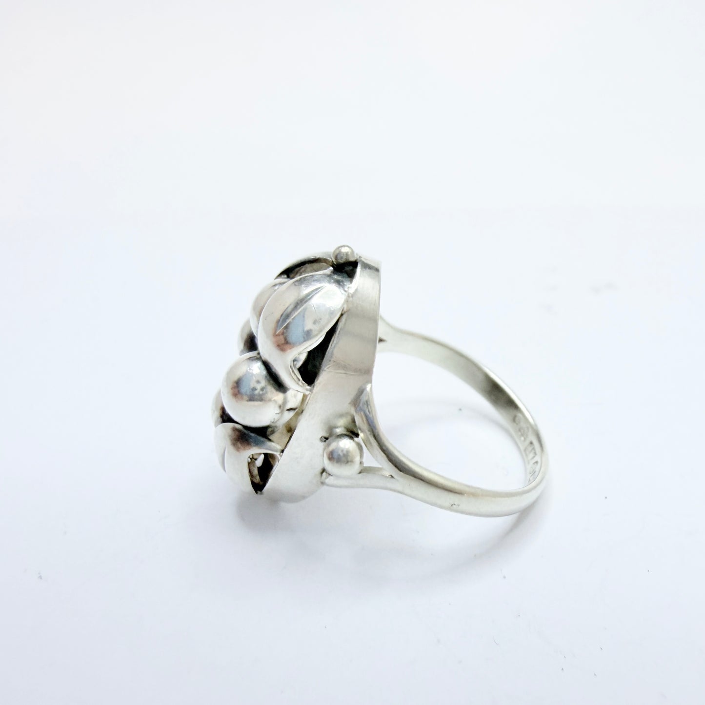 Asa-Silver Tage Linde, Sweden 1951. Vintage Solid Silver Ring