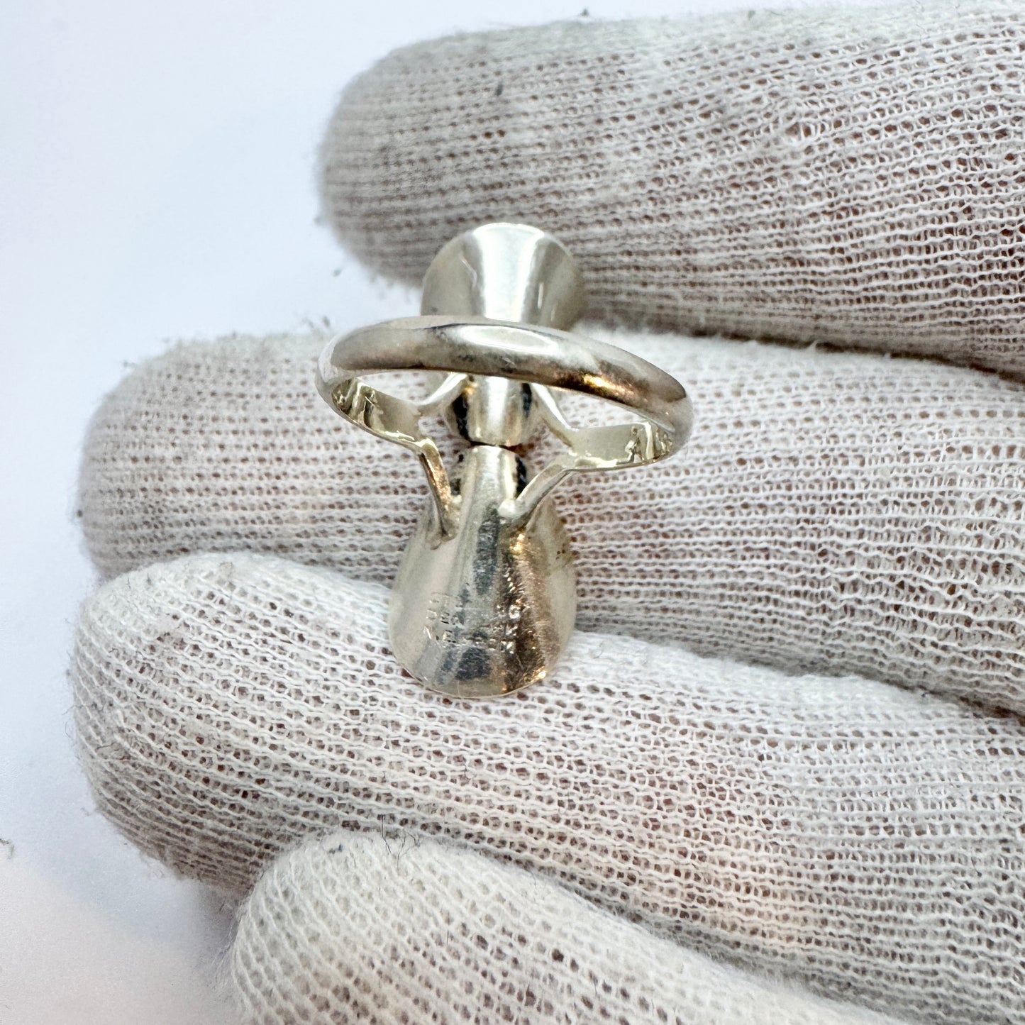 Niels Erik From. Denmark 1960s. Vintage Sterling Silver Ring.