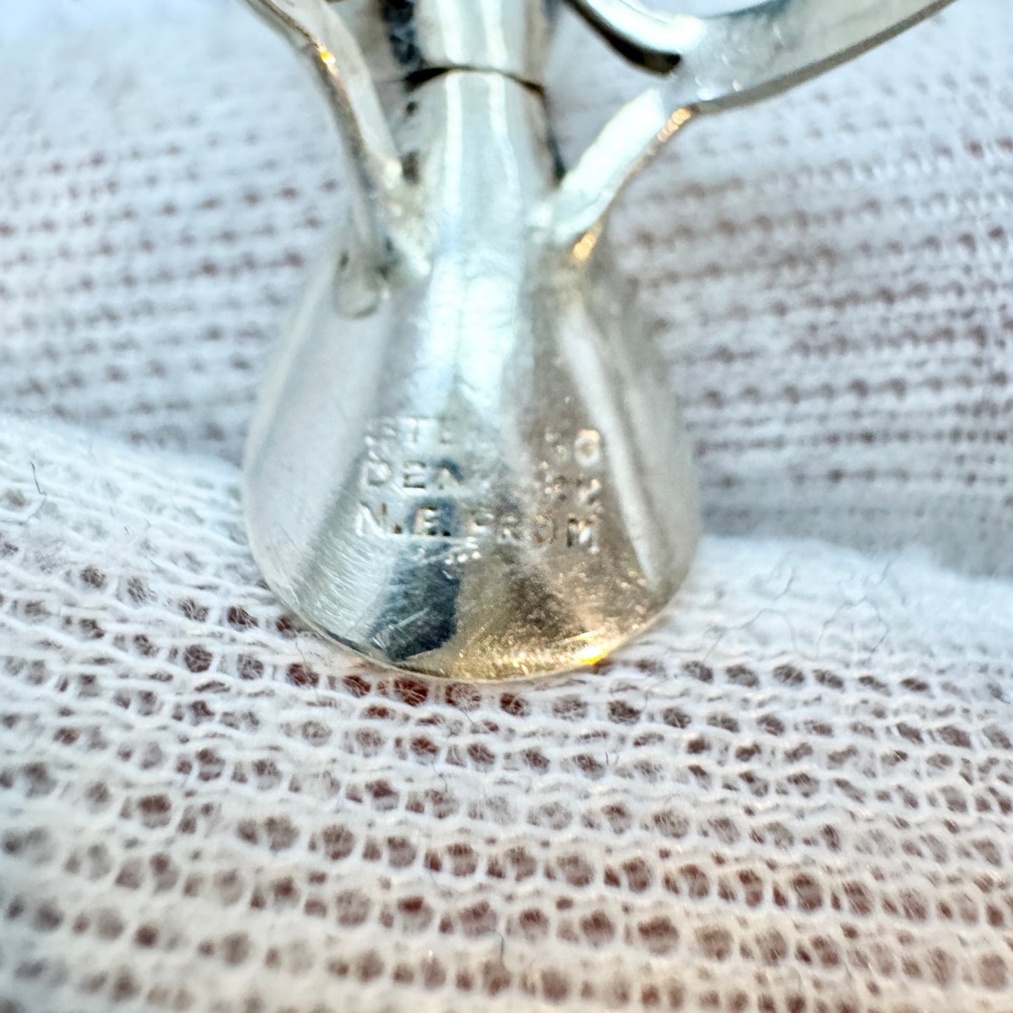 Niels Erik From. Denmark 1960s. Vintage Sterling Silver Ring.