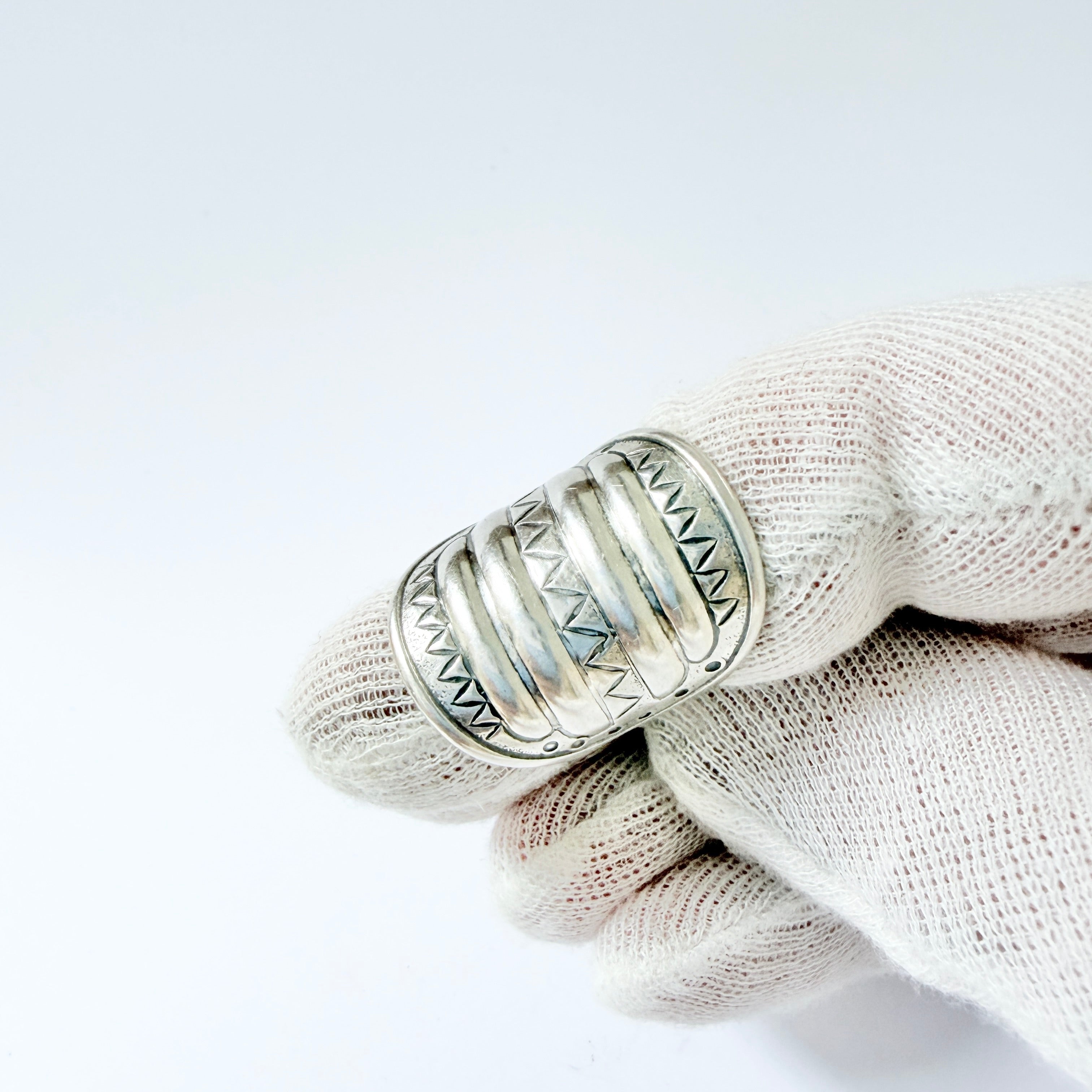 Kalevala Koru, Finland 1992. Vintage Sterling Silver Viking-style