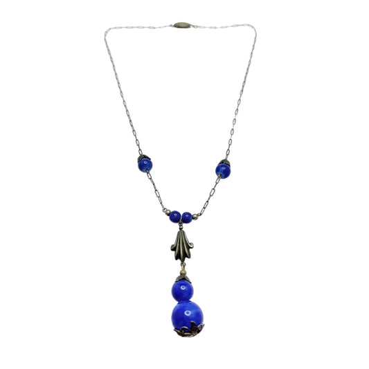 Felsenthal Bros & Co, Chicago ca 1915-1920. Antique Costume Jewelry Art Nouveau Necklace.