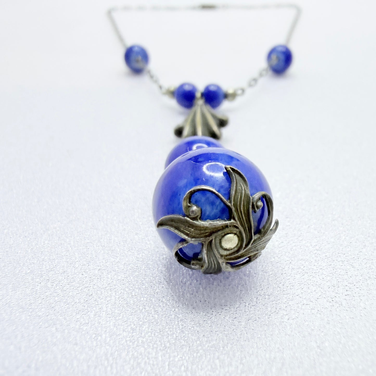 Felsenthal Bros & Co, Chicago ca 1915-1920. Antique Costume Jewelry Art Nouveau Necklace.