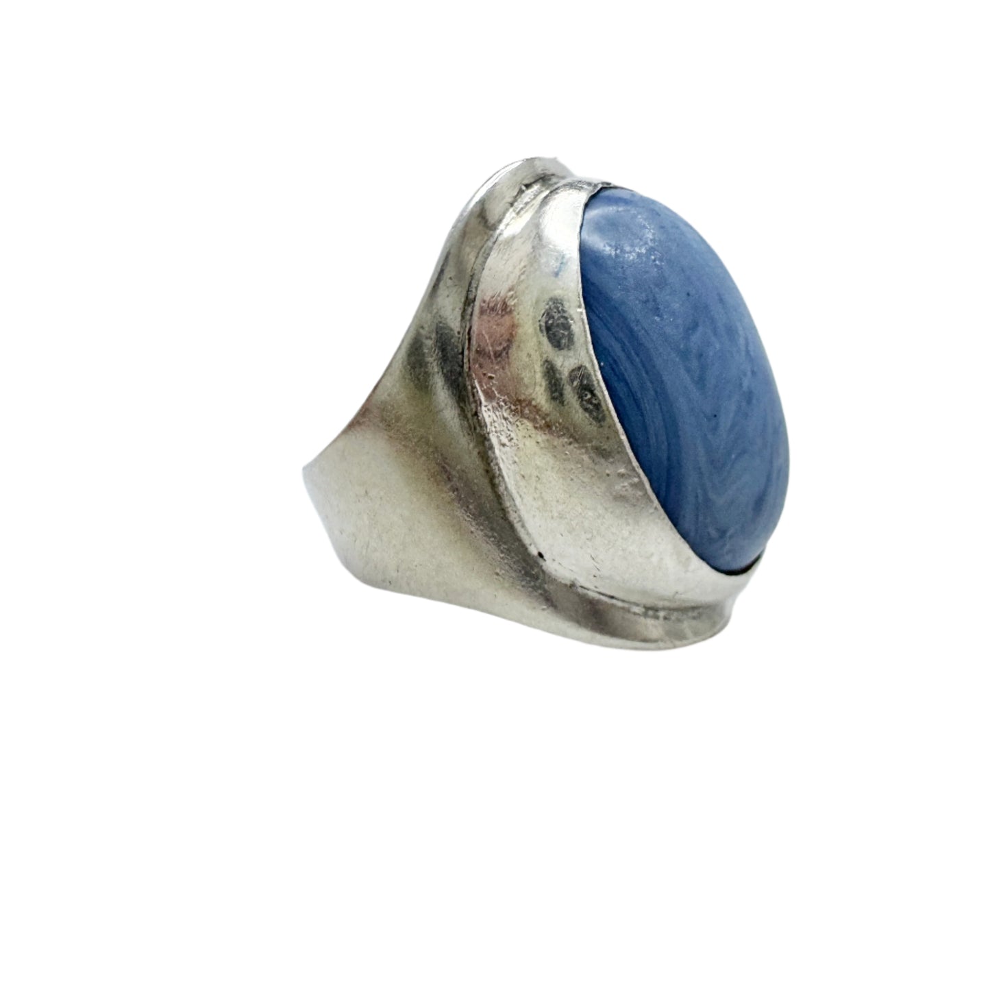 Victor Janson, Sweden 1967. Vintage Sterling Silver Bergslagen-stone Ring.
