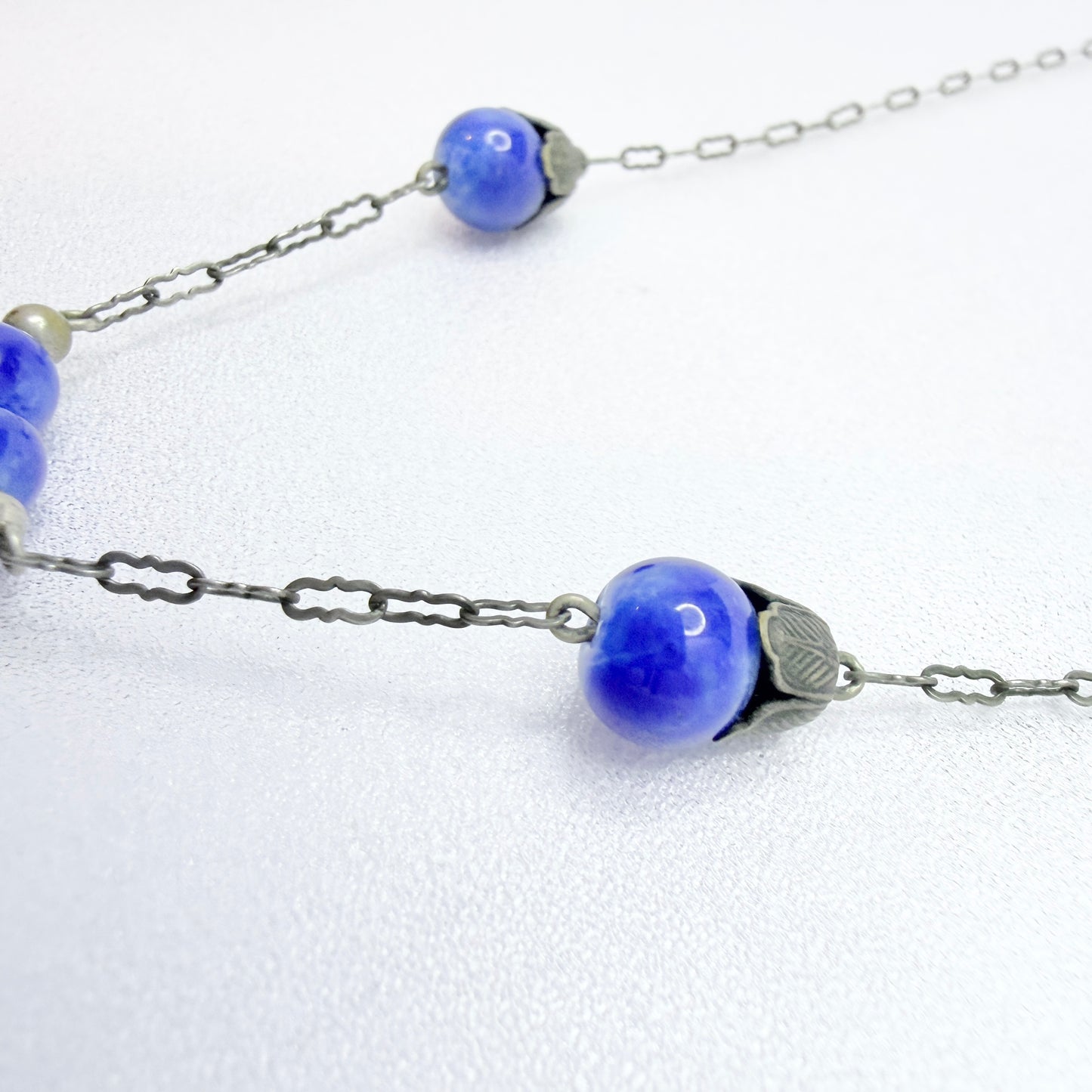 Felsenthal Bros & Co, Chicago ca 1915-1920. Antique Costume Jewelry Art Nouveau Necklace.