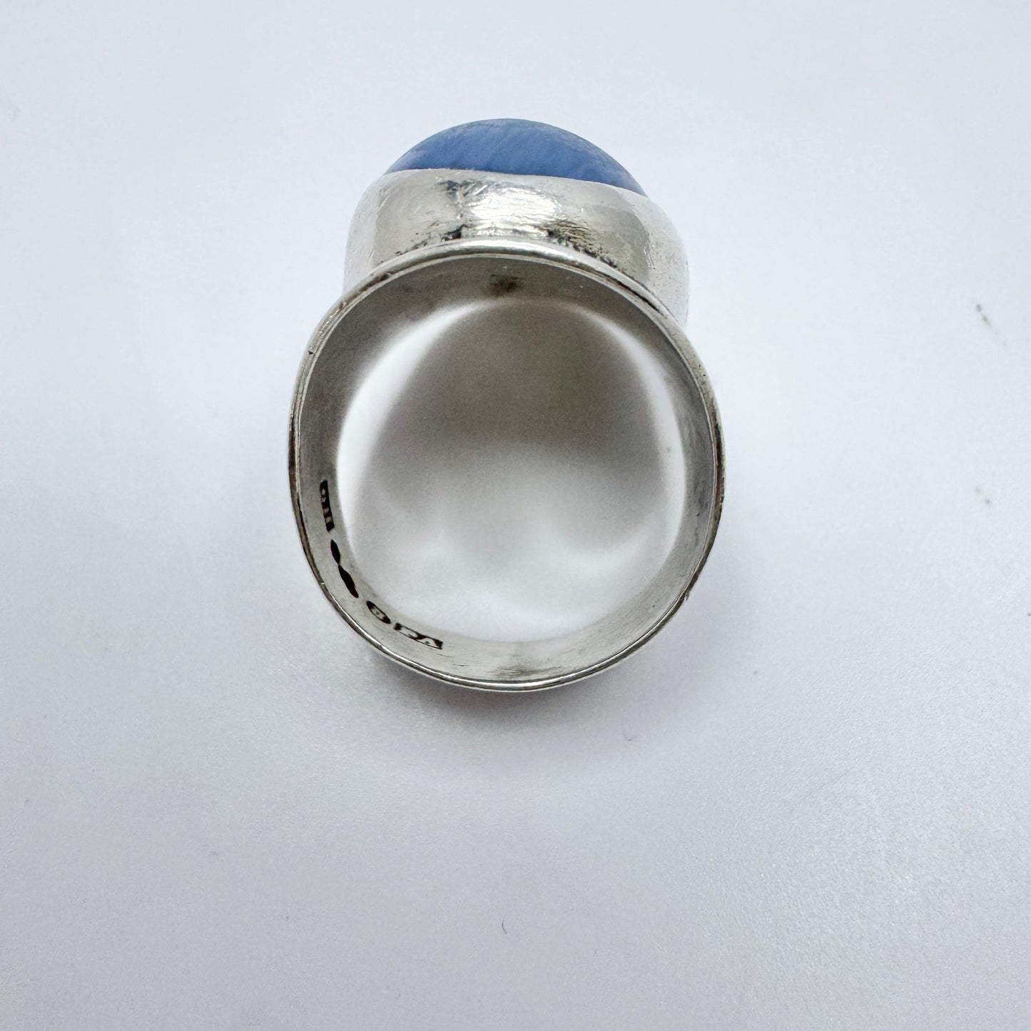 Victor Janson, Sweden 1967. Vintage Sterling Silver Bergslagen-stone Ring.
