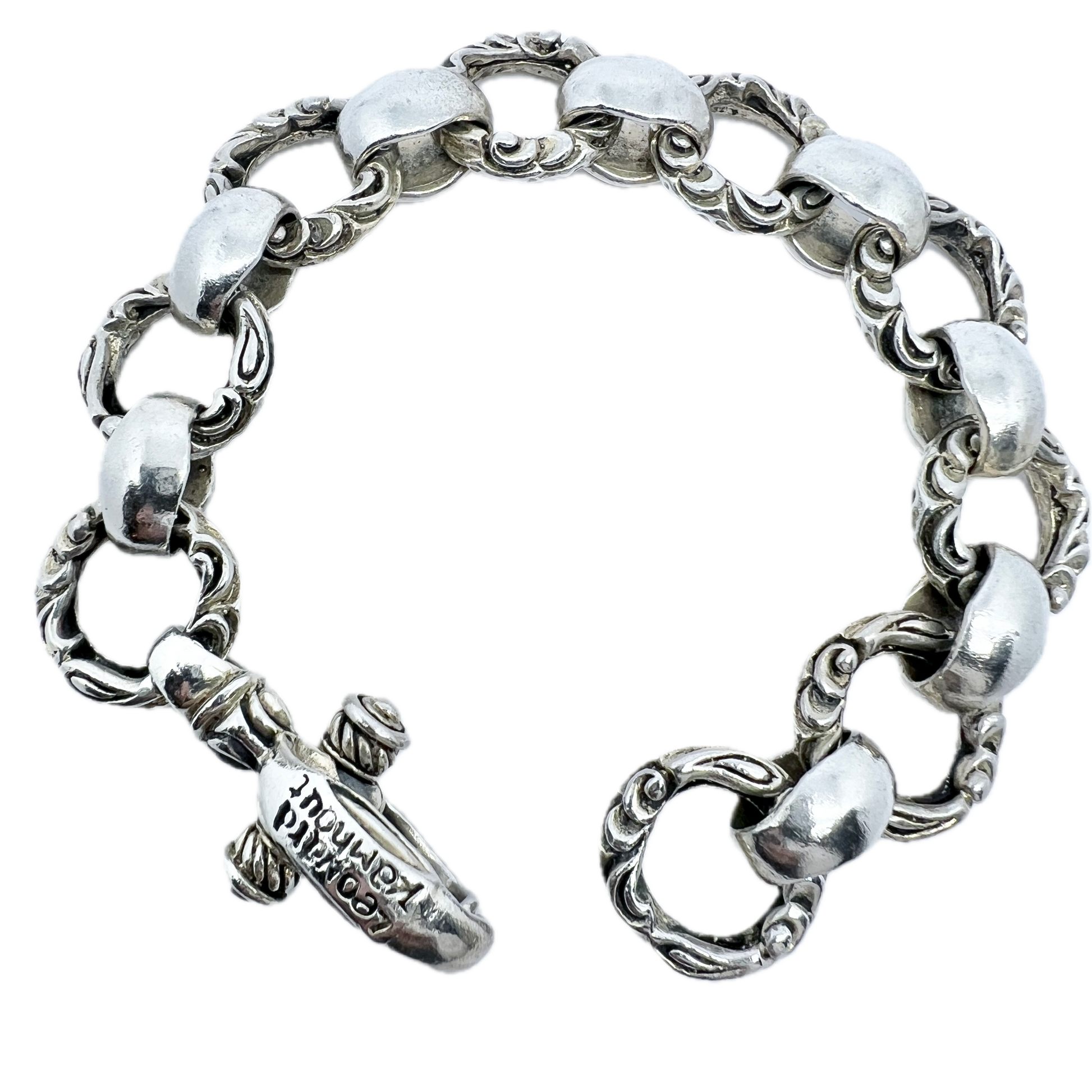 Leonard Kamhout, USA. Vintage 2.8oz Sterling Silver Unisex Leonard Kamhout, USA. Vintage 2.8oz Sterling Silver Unisex