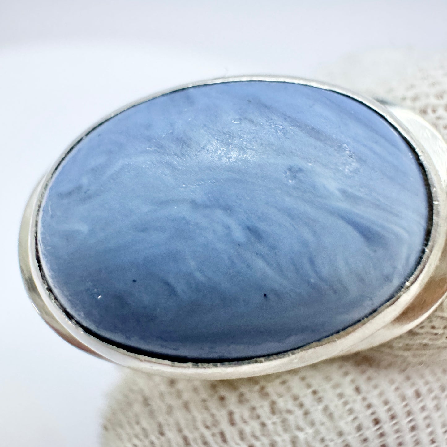 Victor Janson, Sweden 1967. Vintage Sterling Silver Bergslagen-stone Ring.