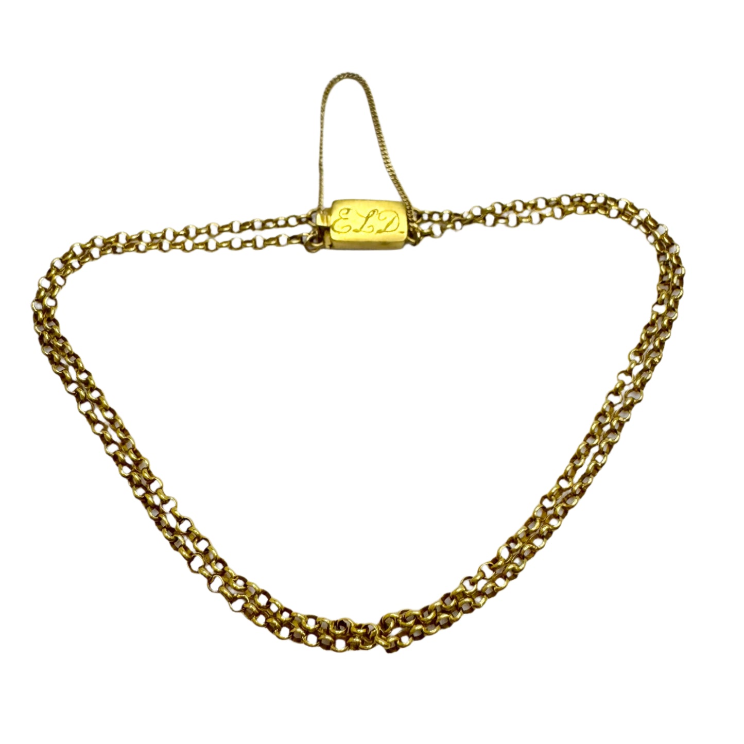 Simon Simonsson, Sweden 1821-31. Antique Georgian 18k Gold Bracelet.