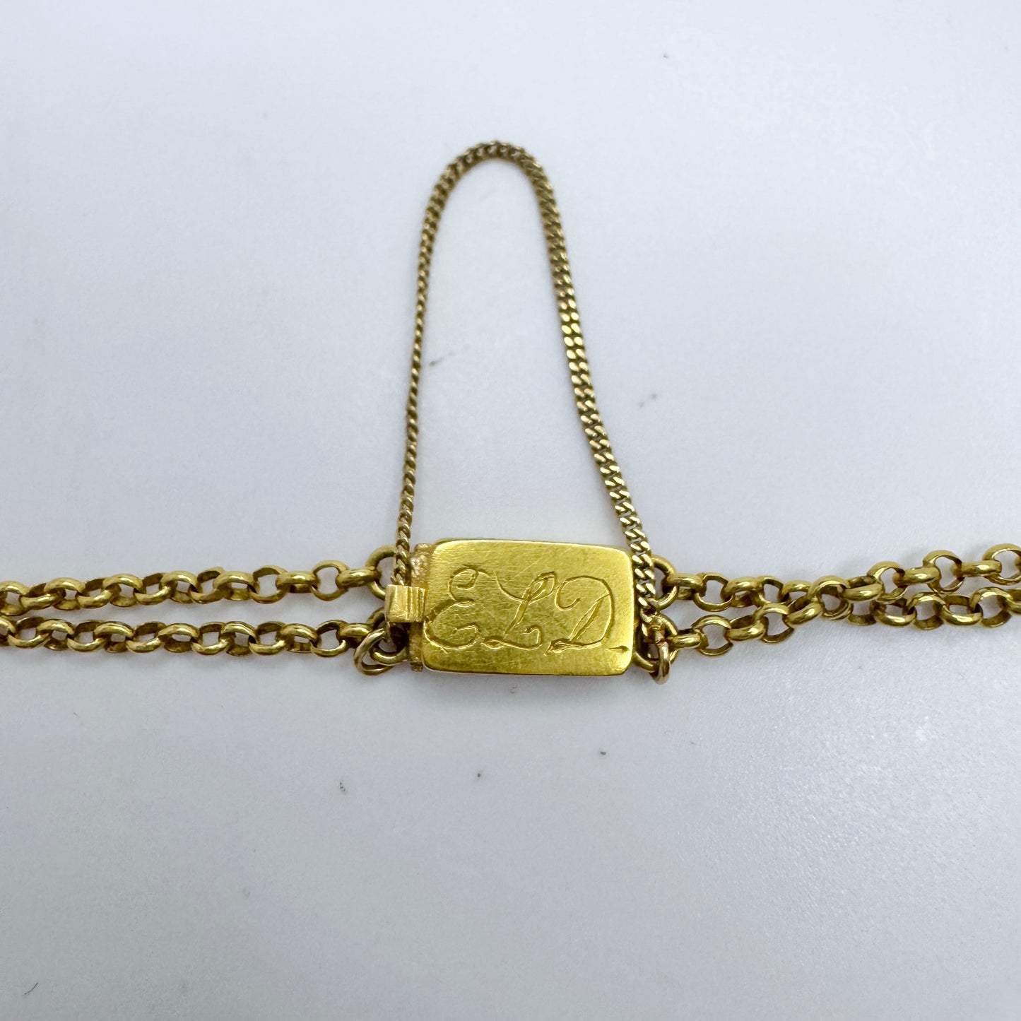 Simon Simonsson, Sweden 1821-31. Antique Georgian 18k Gold Bracelet.