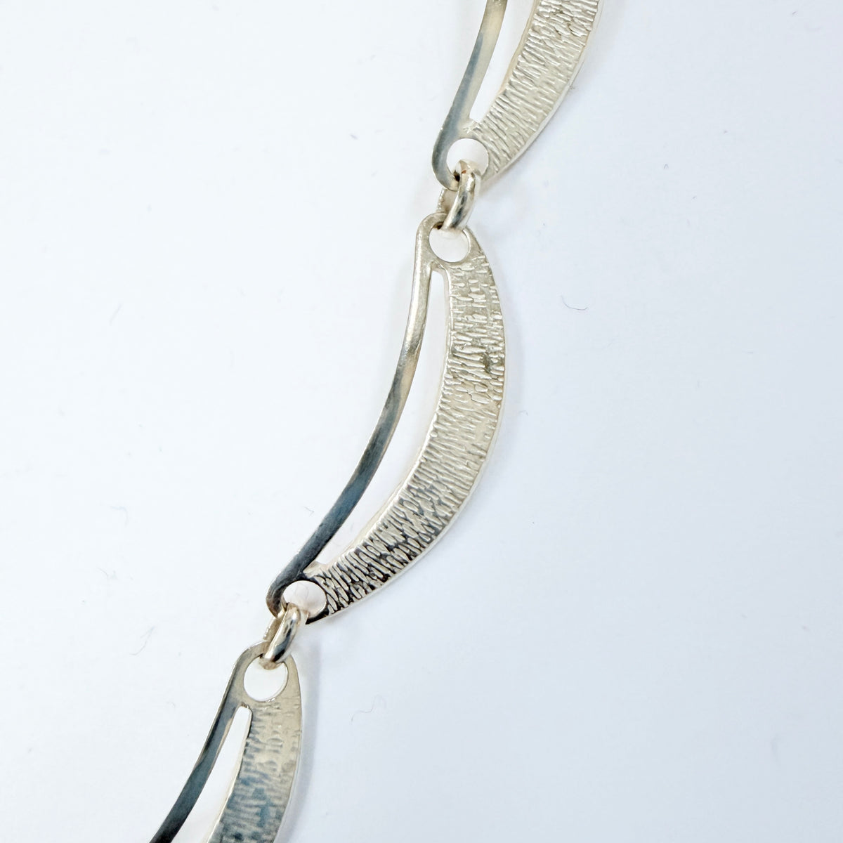Friedrich Binder, Germany 1970-80s. Vintage Solid Silver Necklace.