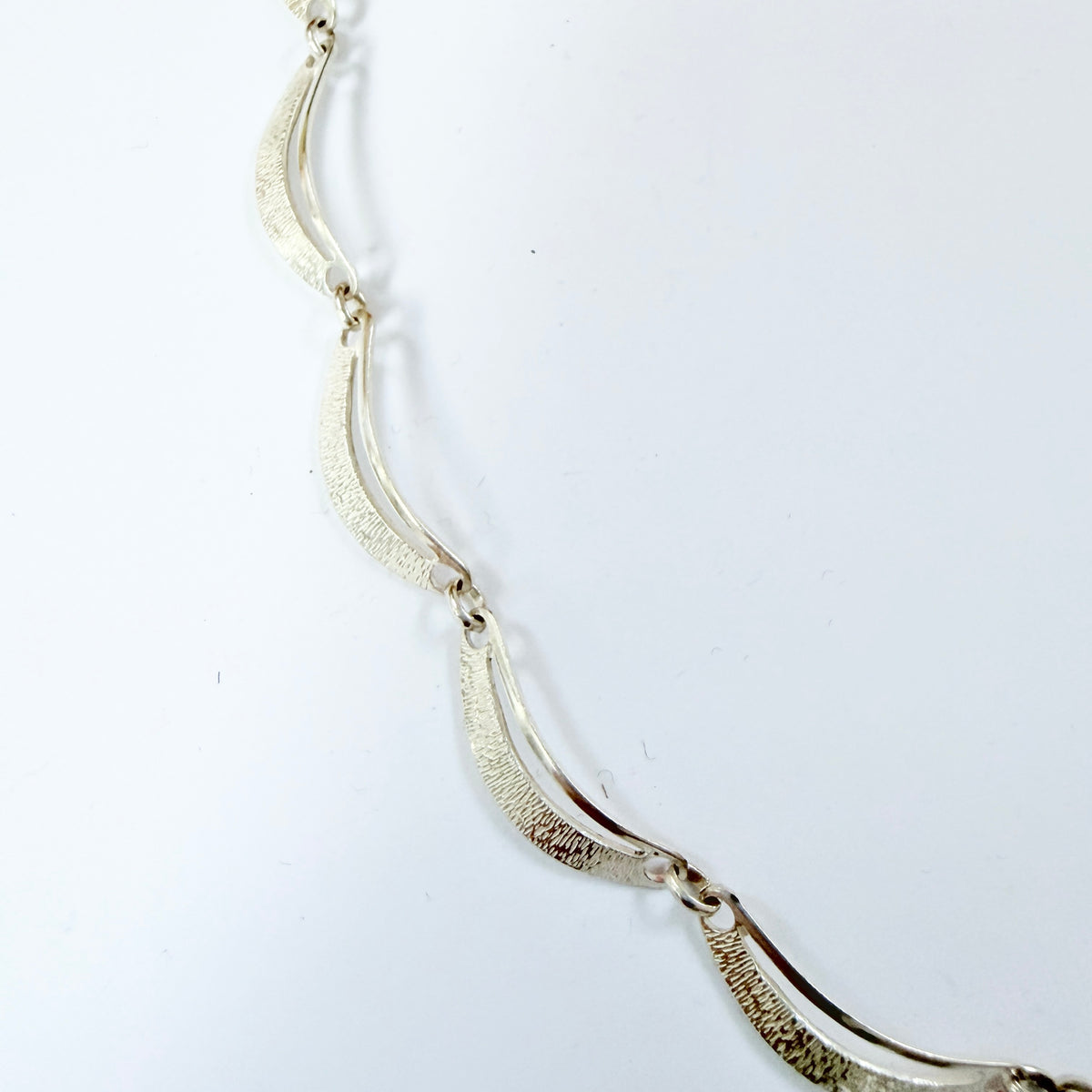 Friedrich Binder, Germany 1970-80s. Vintage Solid Silver Necklace.