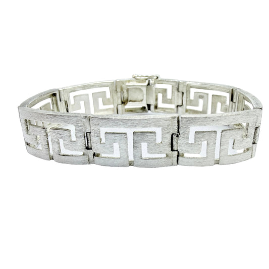 Greece ca 1970s. Vintage Sterling 950 Silver Bracelet.