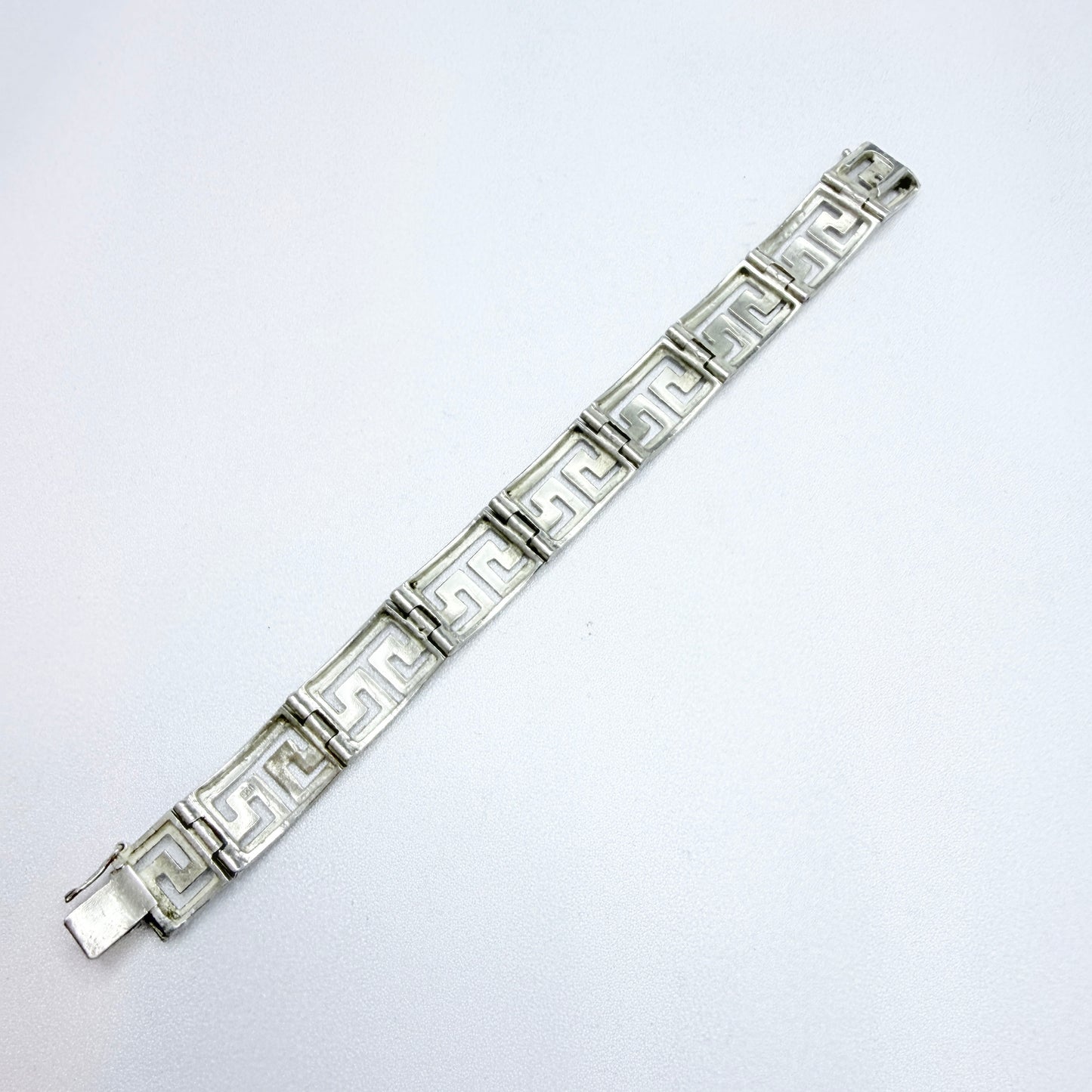 Greece ca 1970s. Vintage Sterling 950 Silver Bracelet.