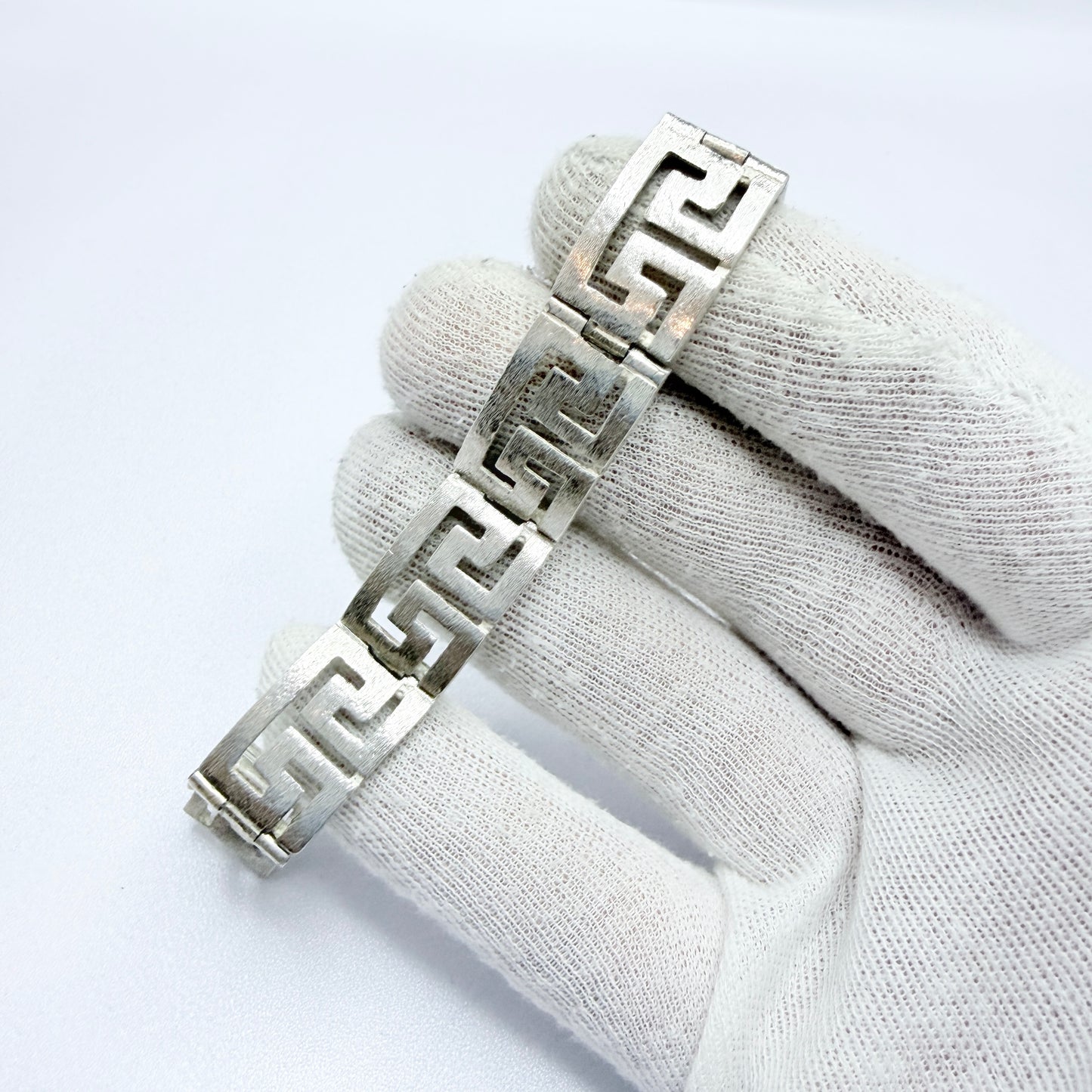 Greece ca 1970s. Vintage Sterling 950 Silver Bracelet.