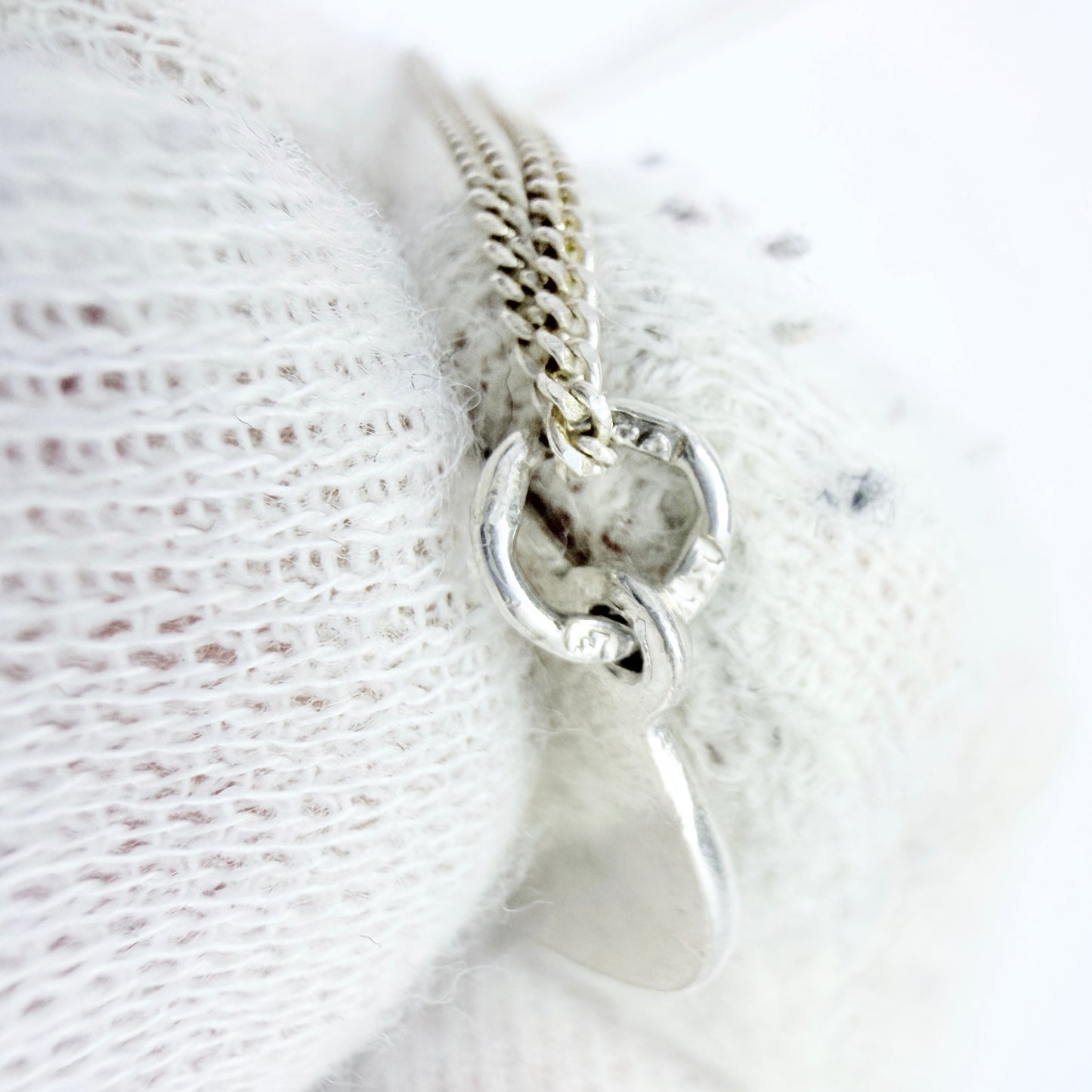 Alton, Sweden 1968, Vintage Sterling Silver Zodiac Cancer Pendant Necklace.