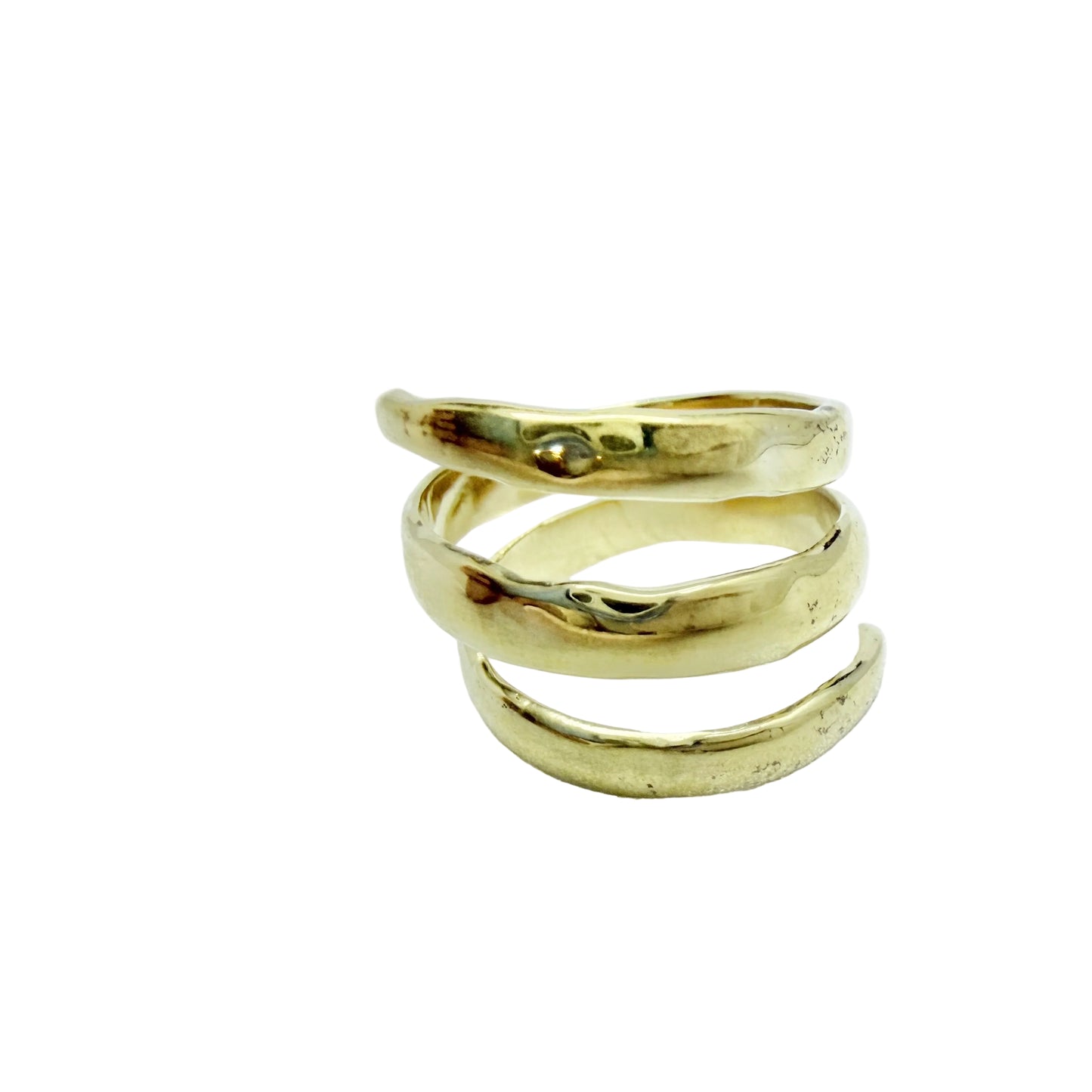 OTHMAR, Denmark. Gilt Sterling Silver Ring.