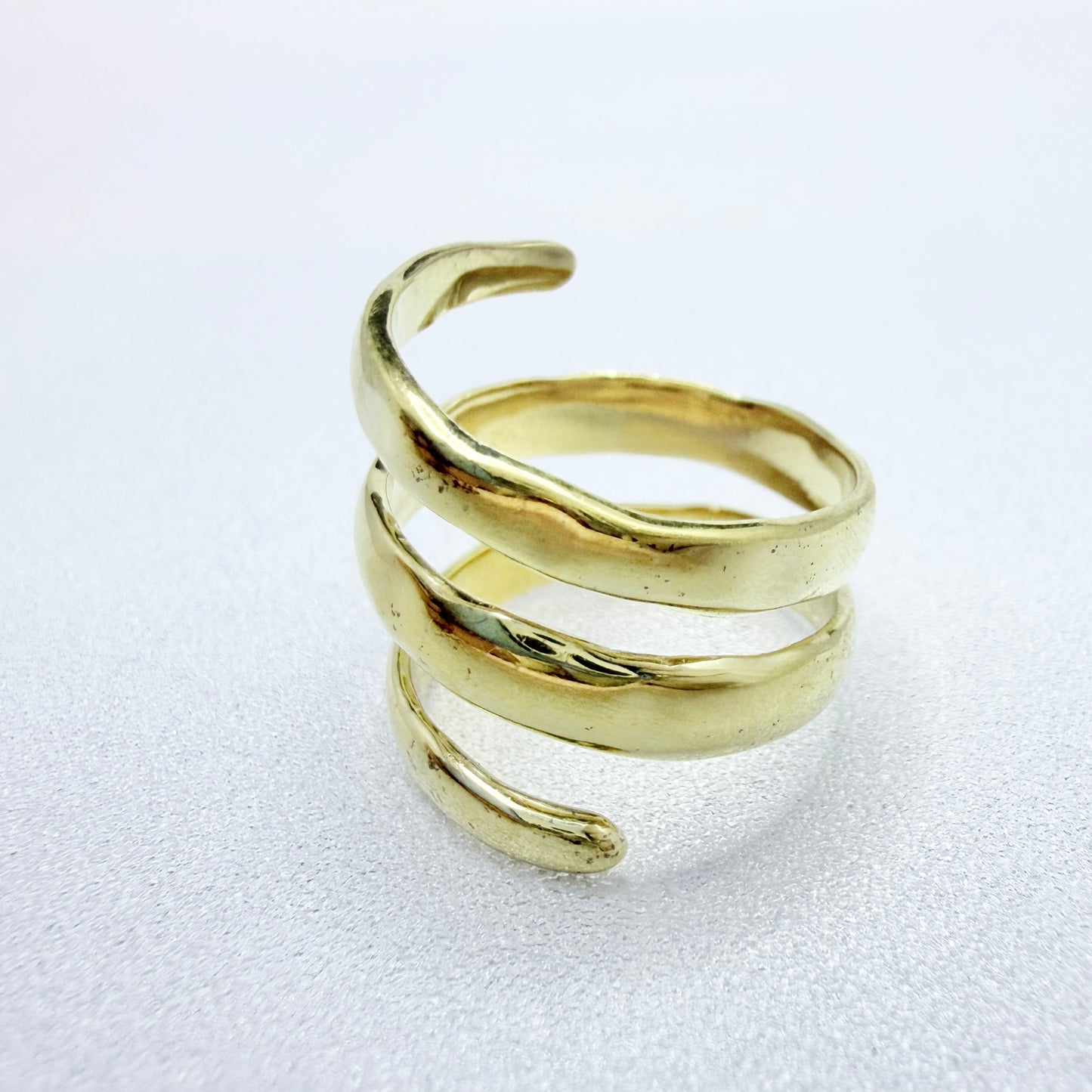 OTHMAR, Denmark. Gilt Sterling Silver Ring.