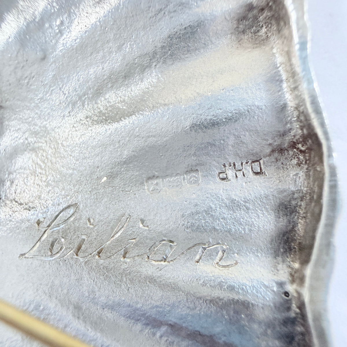 Frederick Massingham, Birmingham 1947. Large Sterling Silver Ballerina Brooch.