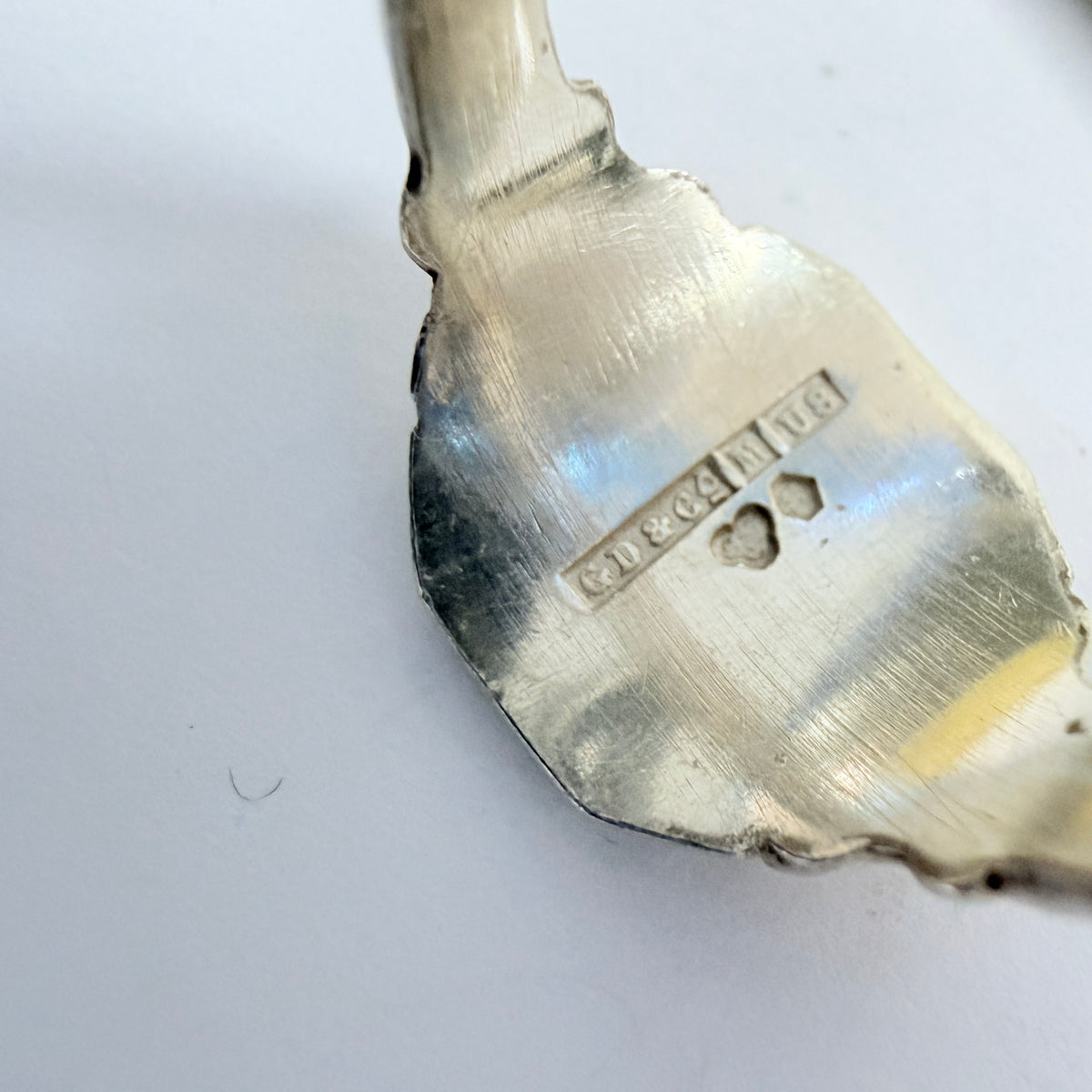 G Dahlgren, Sweden 1946. Vintage Solid SIlver Signet Ring HB / BH