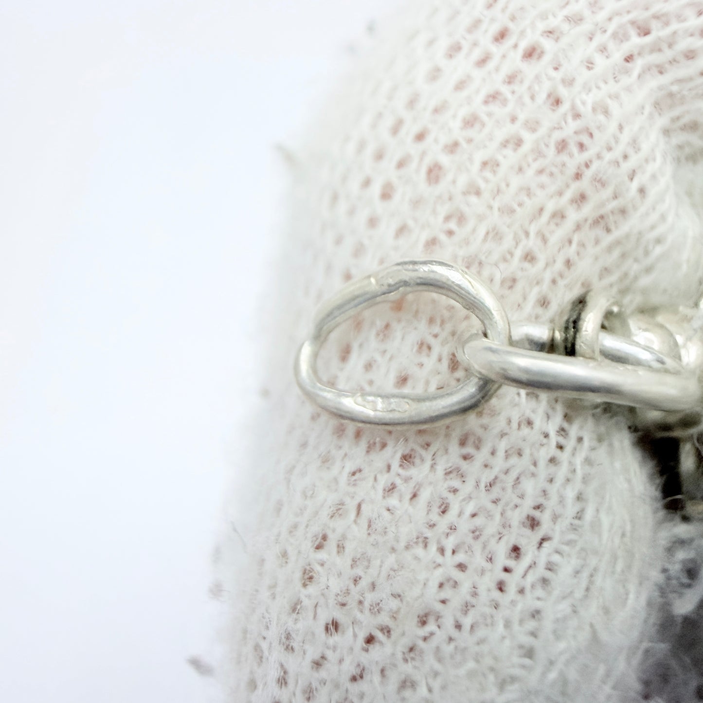 Vintage Sterling Silver Miner's Lamp / Lantern Large Charm or Pendant