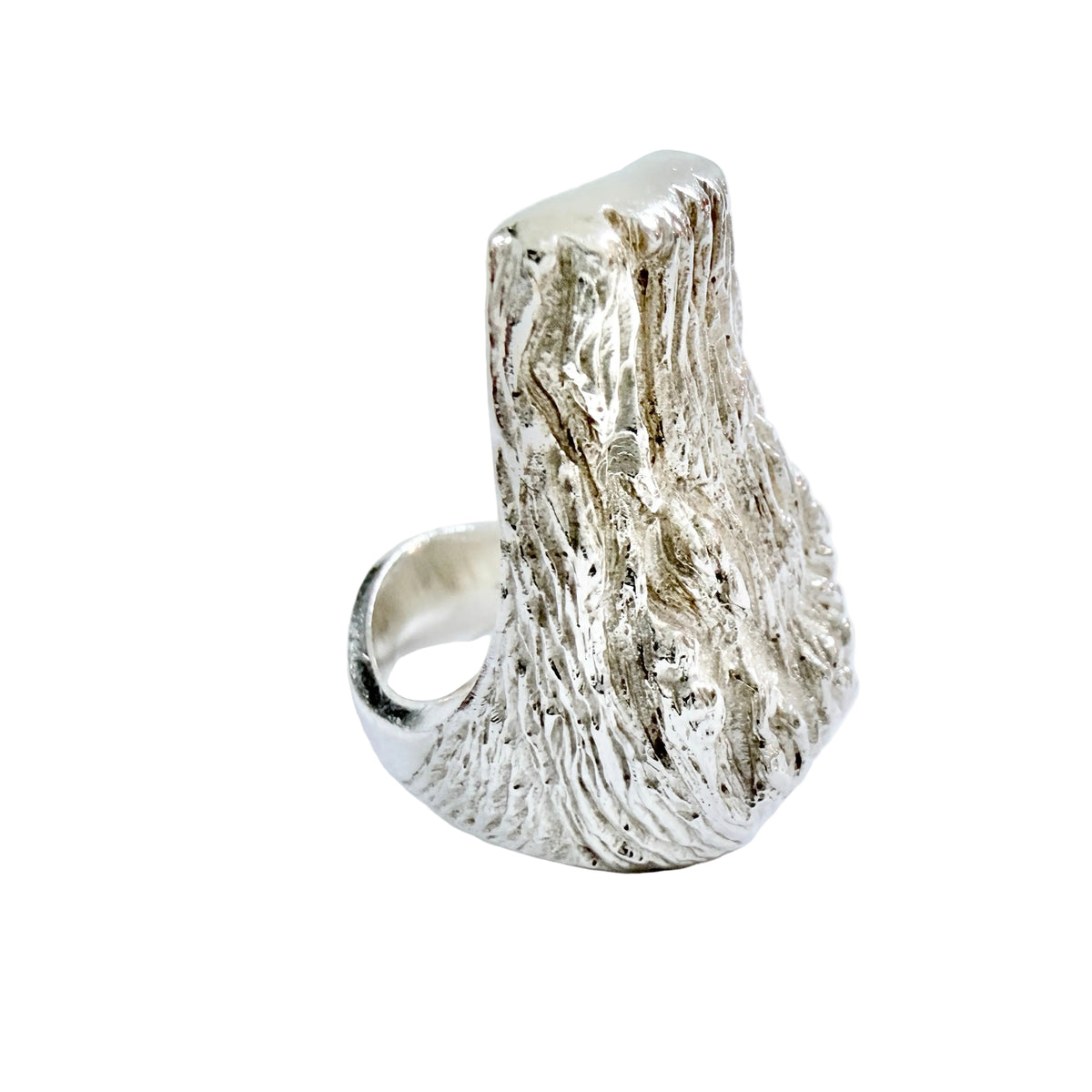 Knud V Andersen, Denmark ca 1970. Chunky Vintage Sterling Silver Ring