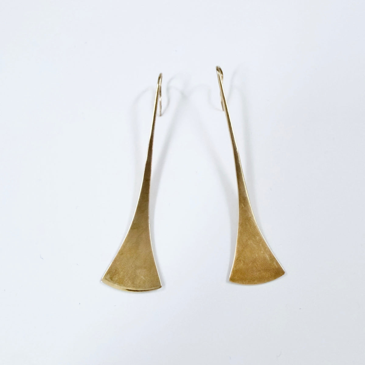 Ronald Hayes Pearson, for the MET, NYC. Vintage 14k Gold Earrings.
