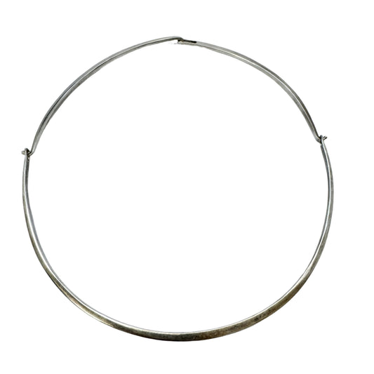 Silvergöken, Sweden 1983. Vintage Sterling Silver Neck-ring Necklace.