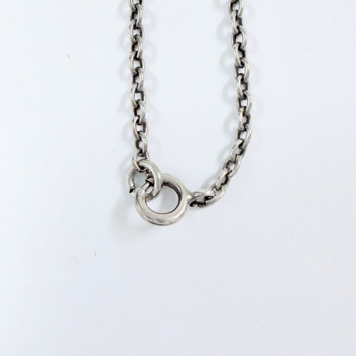 Grann & Laglye, Denmark c 1910s Antique Skonvirke Arts and Crafts Solid Silver Amber Pendant Necklace.